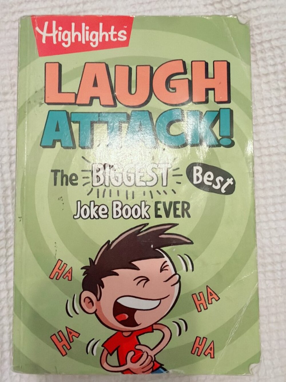 Highlights Laugh Attack! The Biggest Best Joke Book Ever Paperback 1000+ Jokes